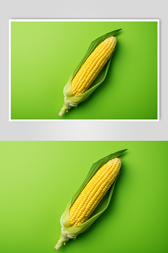 AI数字艺术玉米农产品农场丰收摄影图