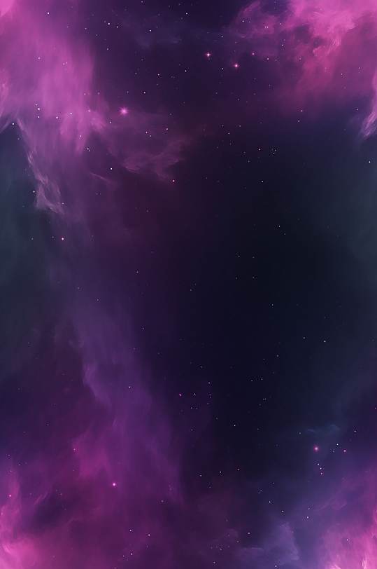  AI数字艺术渐变星空背景