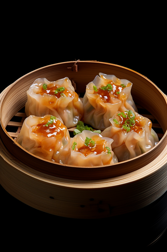 AI数字艺术广式早茶美食摄影图-众图网