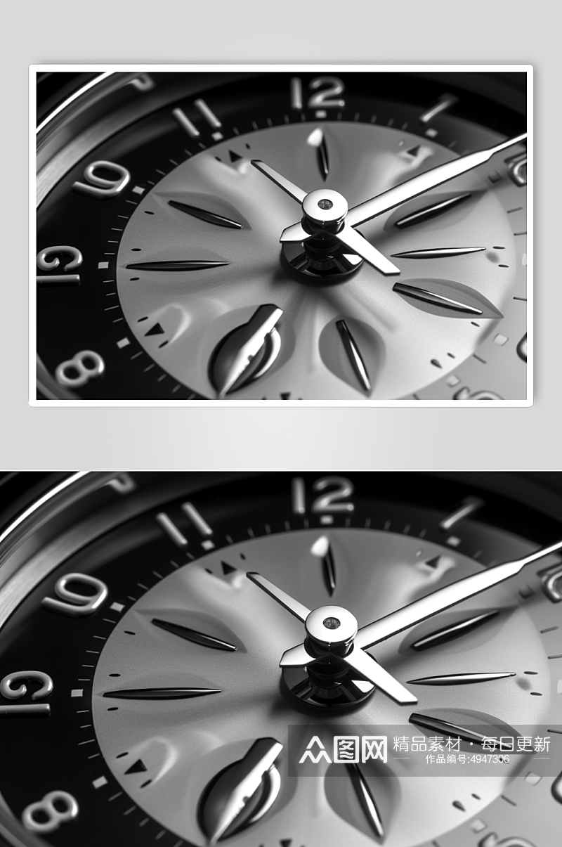 AI数字艺术手表钟表时钟企业精神文化摄影图片素材