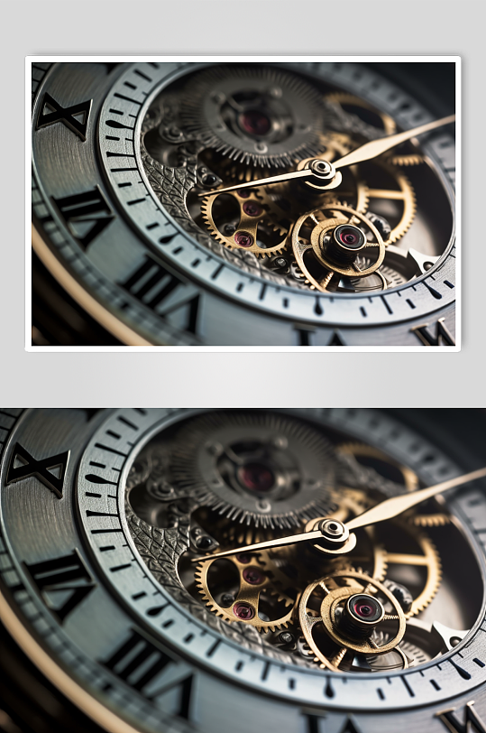 AI数字艺术手表钟表时钟企业精神文化摄影图片