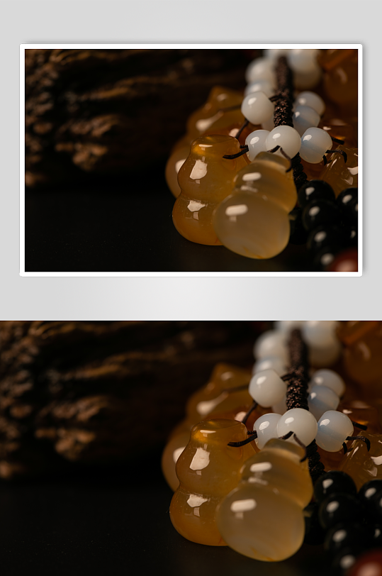 中国风玛瑙玉髓挂坠珠宝摄影图片