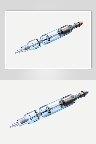 AI数字艺术高清注射器医疗仪器摄影图片