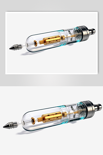 AI数字艺术高清注射器医疗仪器摄影图片