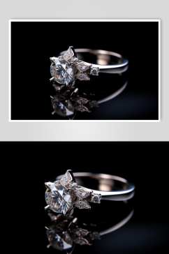 AI数字艺术珠宝钻石钻戒戒指模型