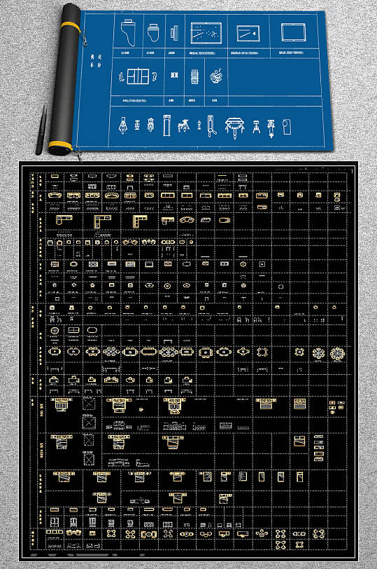 2019常用CAD素材大全-众图网