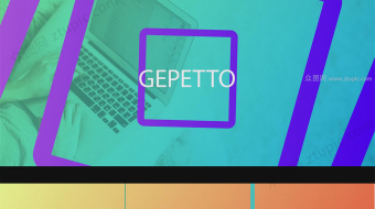 时尚绚酷企业宣传视频-众图网