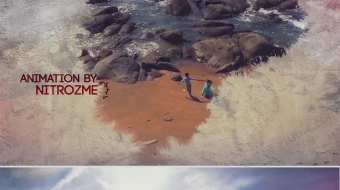 水墨浪漫温馨婚礼视频-众图网