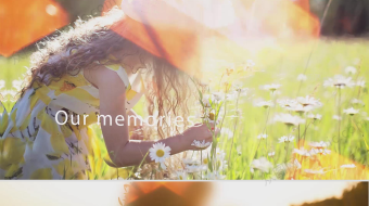 漏光温馨婚礼相册AE模板-众图网