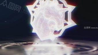 创意雅致水晶粒子企业年会宣传视频-众图网