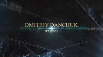 创意雪花飘落企业年会宣传视频-众图网