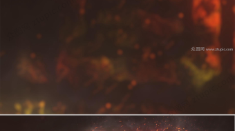 火焰燃烧LOGO标题展示-众图网