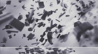 E3D碎块拼合LOGO展示-众图网