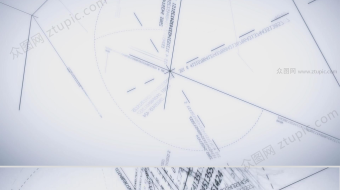 数据链草图显示LOGO片头视频-众图网