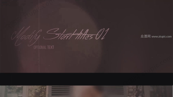 2020浪漫光影婚礼视频设计素材-众图网