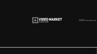 几何标题文字动效AE模版-众图网