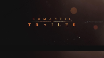 古典金属字体火焰粒子AE模版-众图网