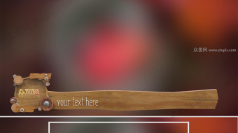 3D字幕标注AE模版-众图网