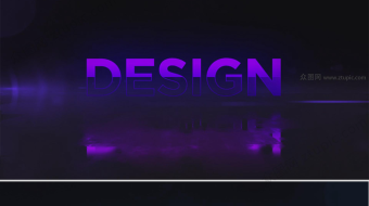 酷炫霓虹灯场景AE模版-众图网