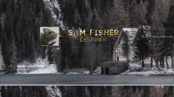 金属质感字体动效AE模版-众图网