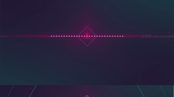 时尚科技感电音光效LOGO展示-众图网