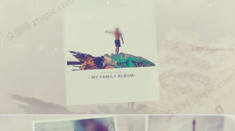 浪漫回忆相册视频-众图网