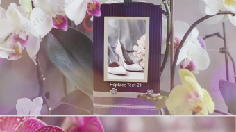 浪漫温馨流光相册回忆视频-众图网