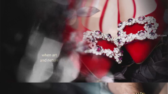 时尚流动光斑相册视频-众图网