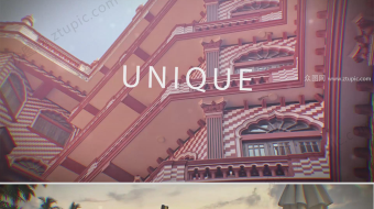 鼓点节奏感快闪幻灯片宣传视频-众图网