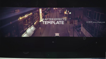 动感毛刺干扰特效企业宣传视频-众图网