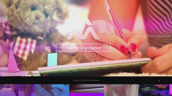 时尚商务演讲动感视频展示-众图网