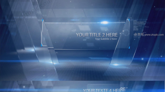 未来科技感商务展示视频-众图网