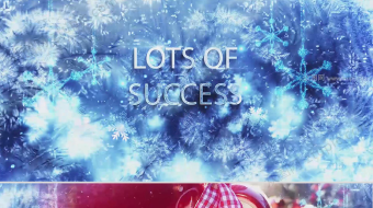 梦幻冰雪圣诞节商品推介视频AE模板设计素材-众图网