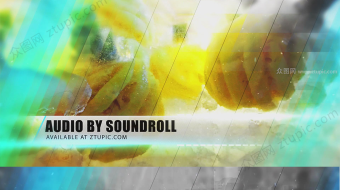 多米乐骨牌式转场企业宣传视频模板-众图网