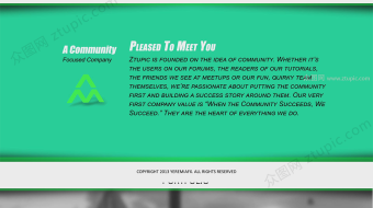 简洁排版企业推广视频-众图网