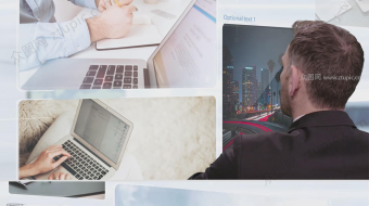 UI商务界面真人滑动展示视频-众图网