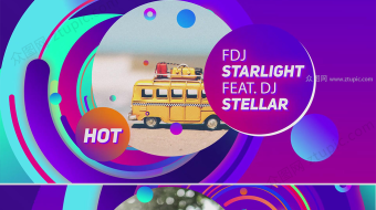 时尚炫彩推介宣传视频-众图网