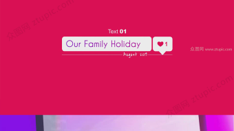 创意活力时尚3D镜头感AE视频模板-众图网