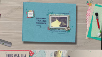 可爱涂鸦旅行记照片展示-众图网