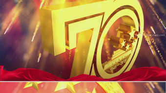 建国70周年我爱祖国宣传视频-众图网