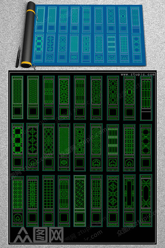 新款门CAD图集