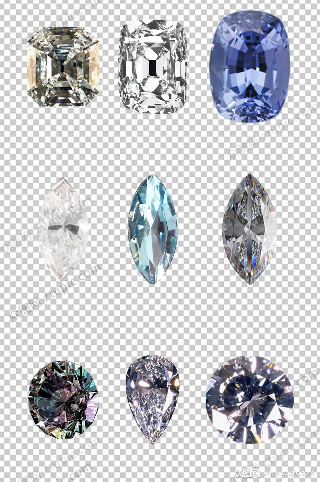 png钻石免抠素材