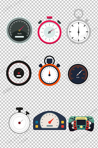 赛车仪表免扣元素