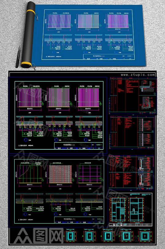 原创陶瓷CAD素材-众图网