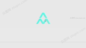 鼠标点击动感科技企业Logo展示-众图网