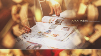 企业年会晚会颁奖人物介绍视频-众图网