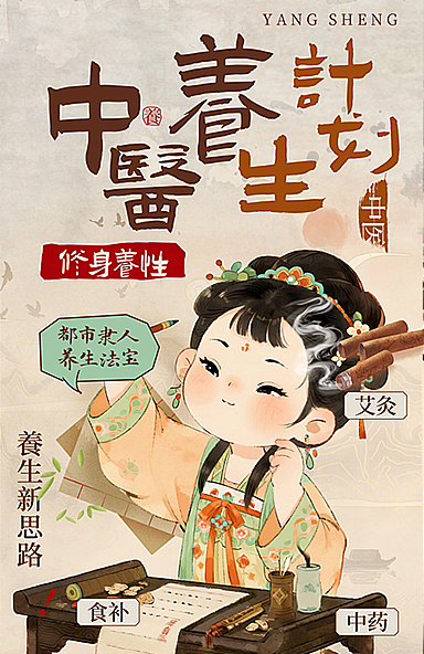 中医养生海报