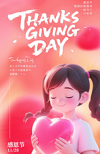 感恩节插画