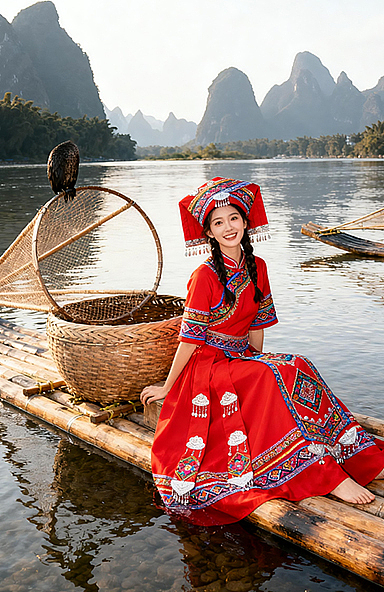 少数民族摄影图