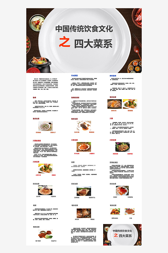 饮食文化介绍PPT-众图网
